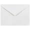 JAM Paper A6 White Invitation Envelopes with V-Flap, 100ct.
